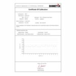 500001 Calibration Certificate
